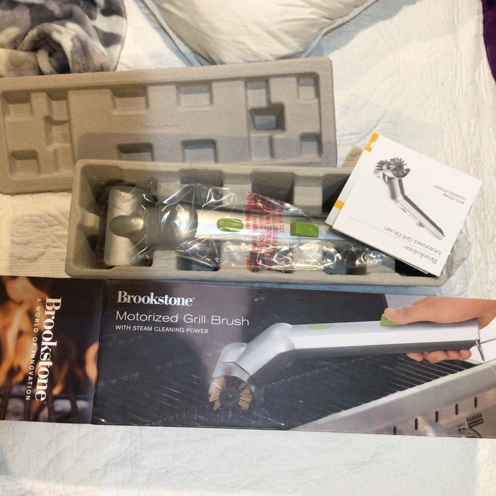 Brookstone grill brush